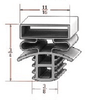 D-DEL gasket profile